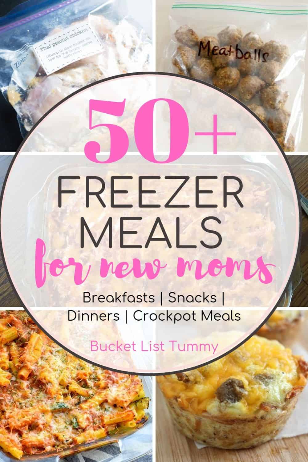 New Moms & Busy Families: Easy Freezer Meals for Healthy Dinners